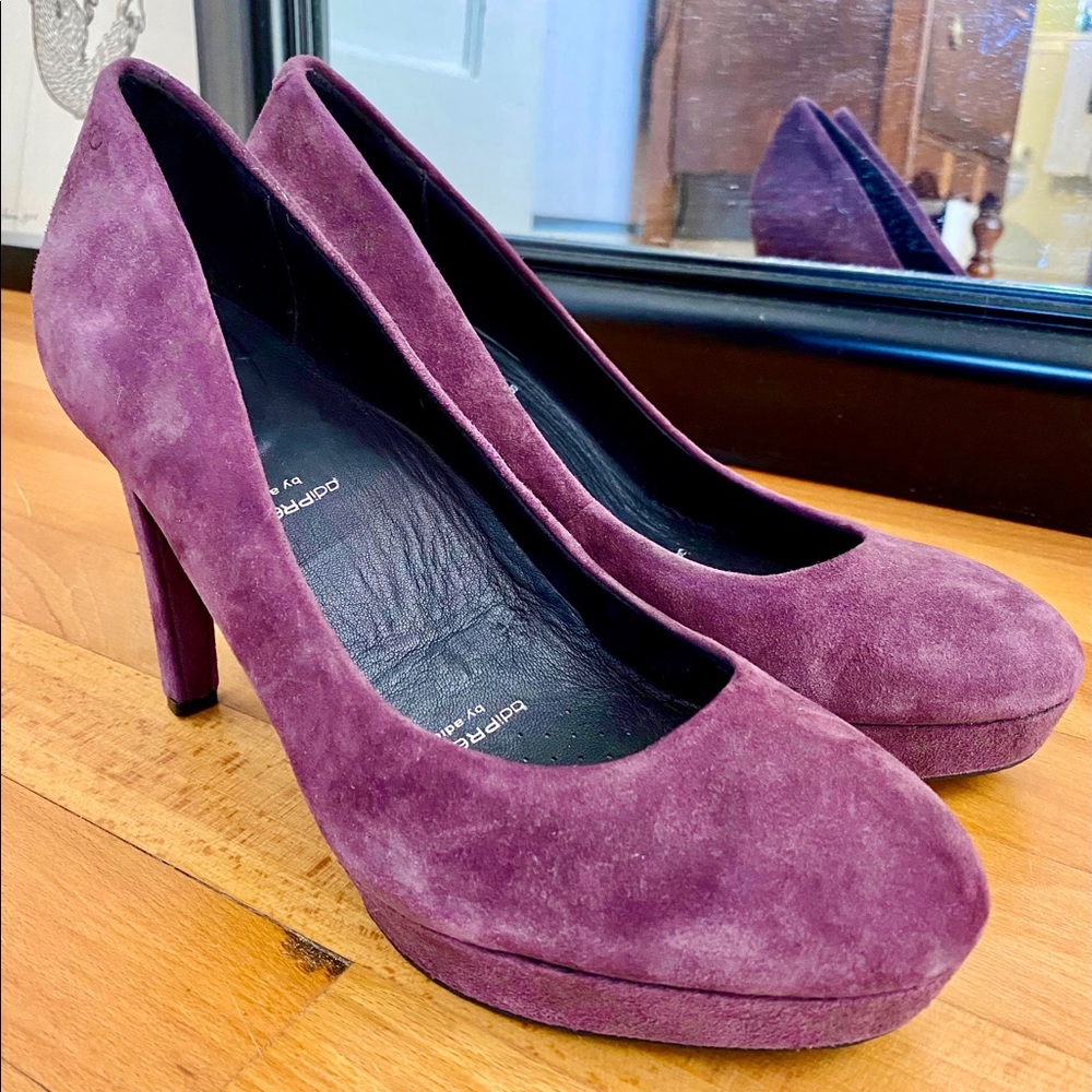 Rockport purple pumps size 10